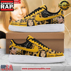 Barbra Streisand Golden Star Limited Edition Air Force 1 Shoes Running Sneakers