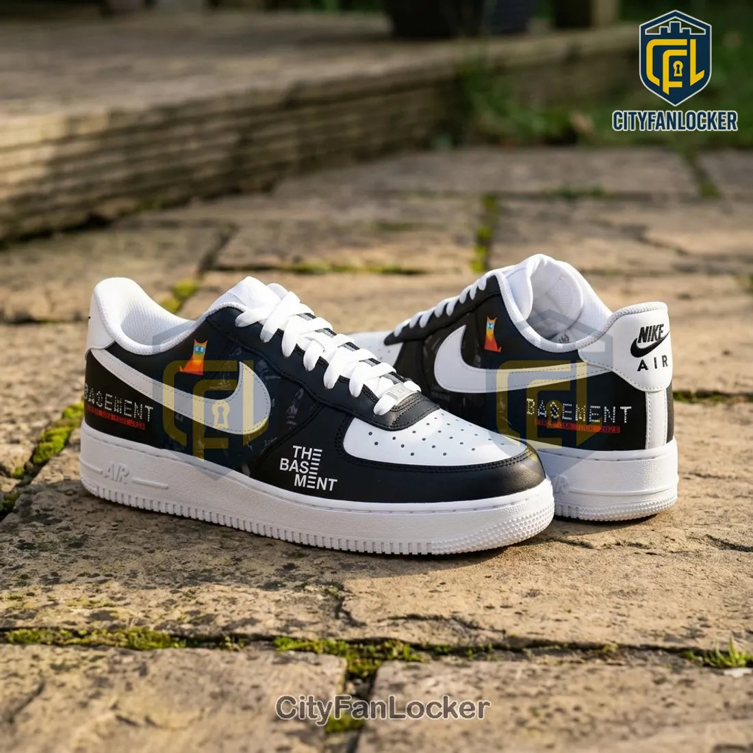 Basement WIRED USA Tour 2026 Limited Edition Air Force 1 Sneakers