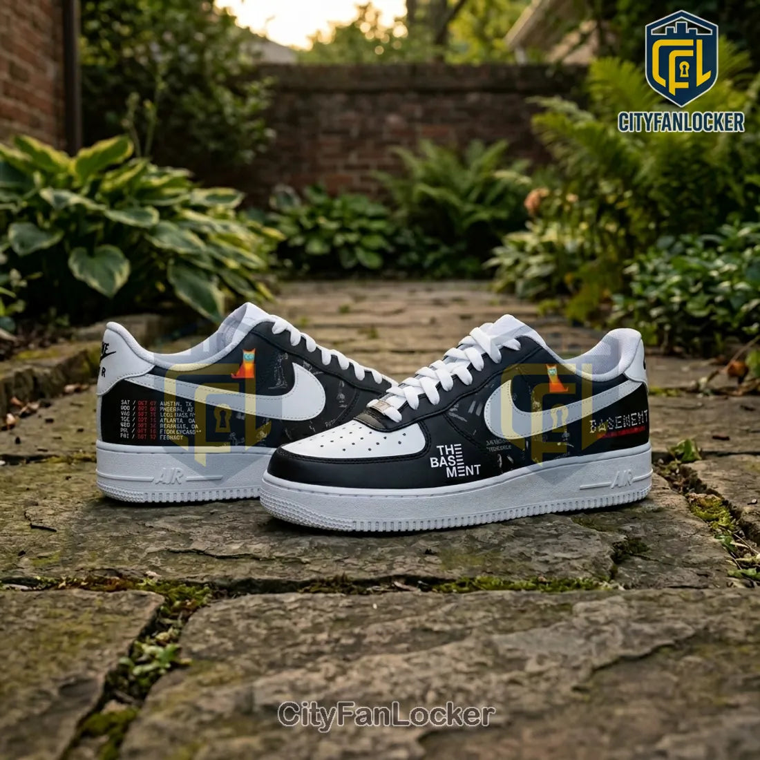 Basement WIRED USA Tour 2026 Limited Edition Air Force 1 Sneakers