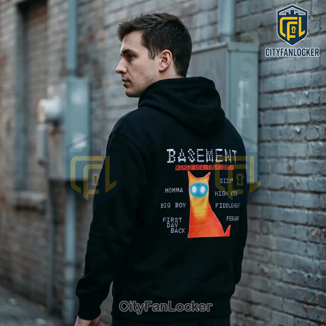 Basement WIRED USA Tour 2026 Limited Edition Hoodie
