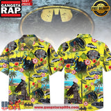 Batman Comic Vibes Tropical Aloha Hawaiian Shirt