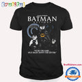 Batman Movie Split Right Down The Center T Shirt