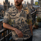Batman Vintage Gotham City Hawaiian Shirt