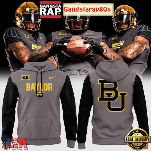 Baylor Bears New Gold Chrome Uniform Special Hoodie