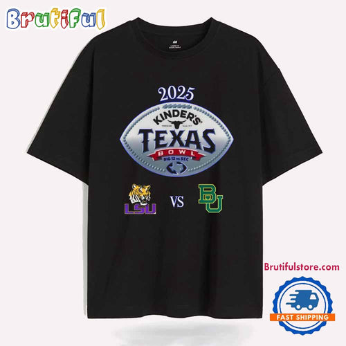 Baylor Bears vs. LSU Tigers 2025 Texas Bowl T Shirt