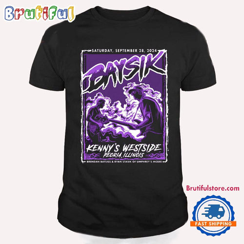 BAYSIK of Umphrey’s McGee Tour At Kenny’s Westside Peoria IL 2024 T Shirt