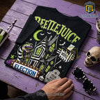 Beetlejuice Election Day Black T-Shirt