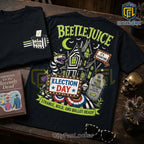 Beetlejuice Election Day Black T-Shirt