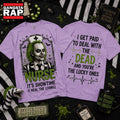 Beetlejuice Nurse Afterlife Night Shift 3D Shirt