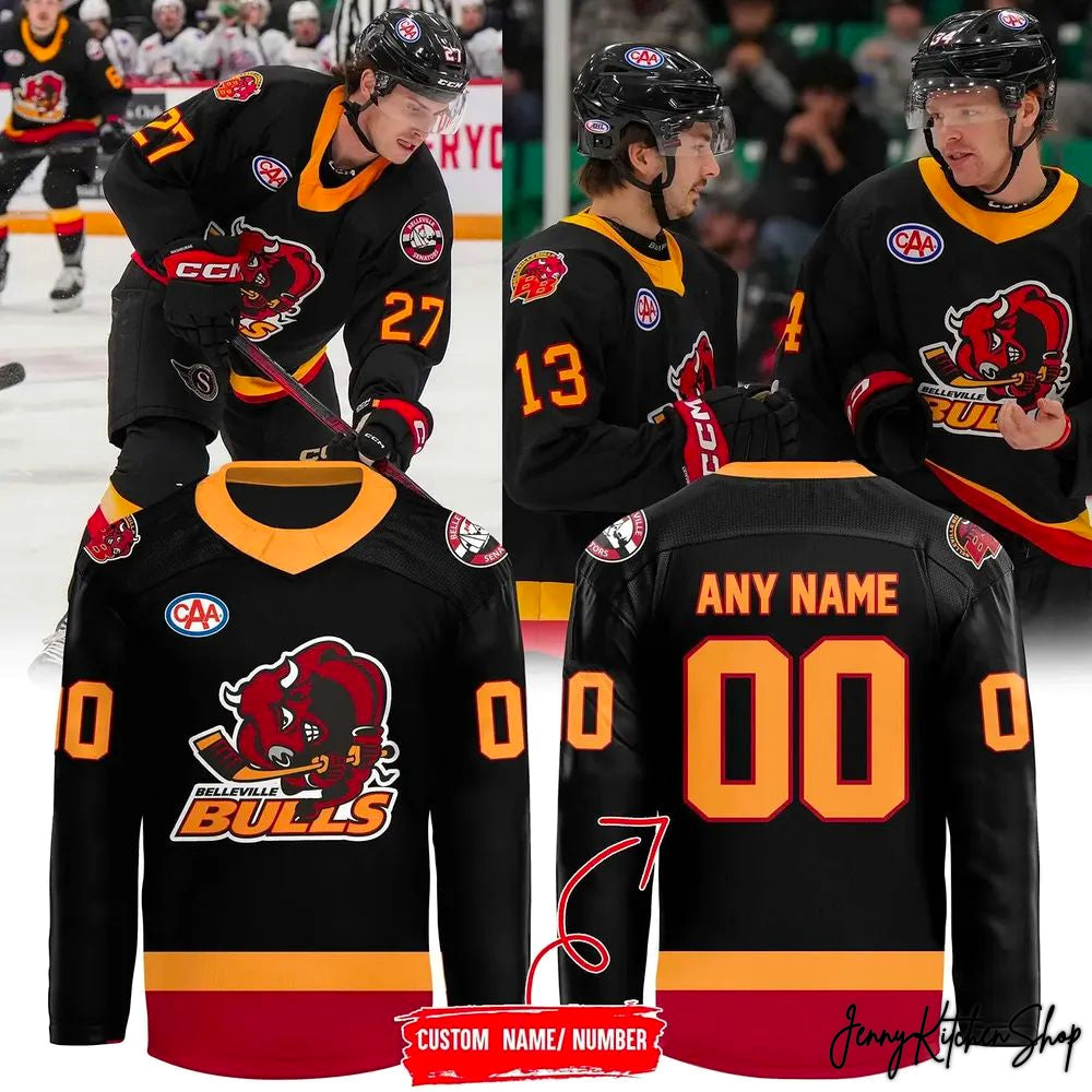 Belleville Senators Bulls Night 2026 Jersey