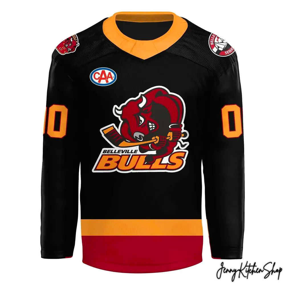 Belleville Senators Bulls Night 2026 Jersey