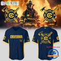 Berkeley Golden Bears California Baseball x Firefighter Appreciation Night Baseball Jersey