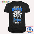 Best Nurse by Day Dodgers Ever T Shirt