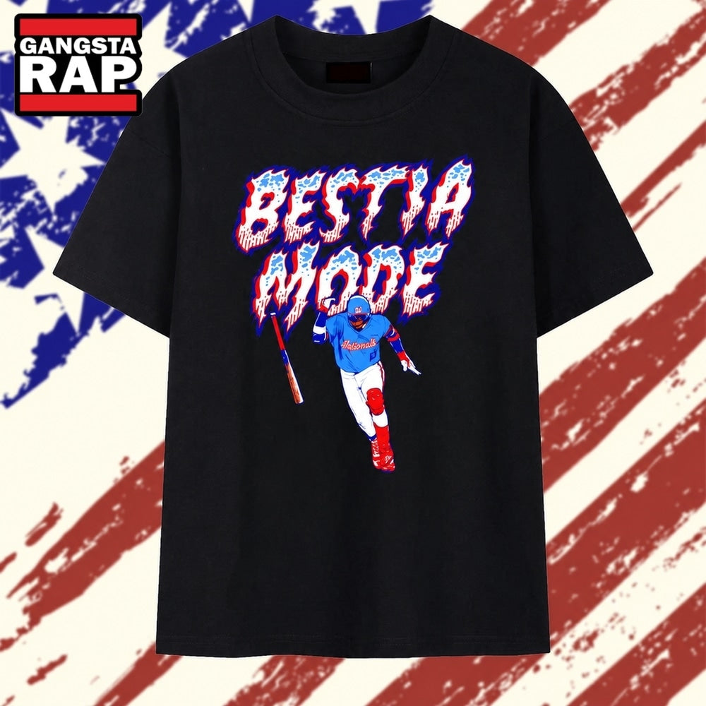 Bestia Mode Aquicos 13 Baseball Player athlete T Shirt