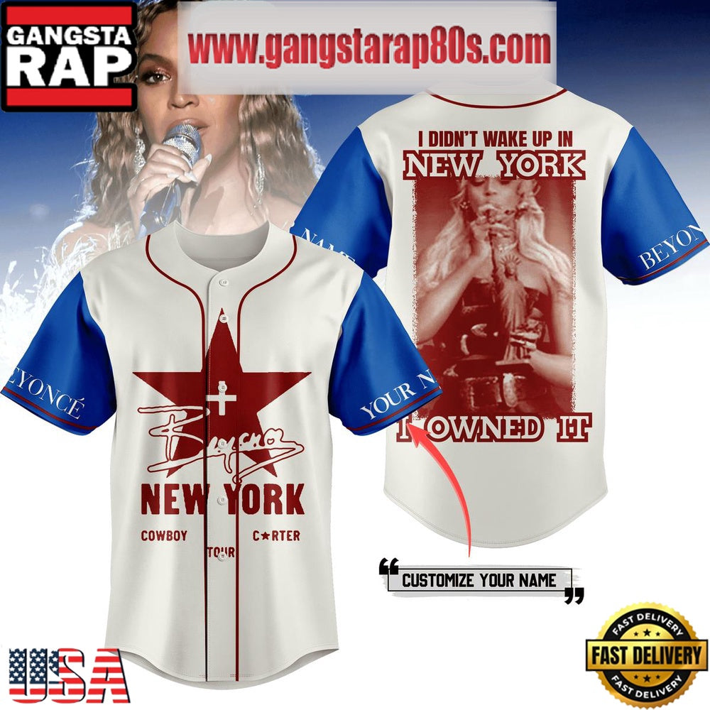 Beyonce Cowboy Carter Tour 2025 Custom Special Edition Baseball Jersey Shirt