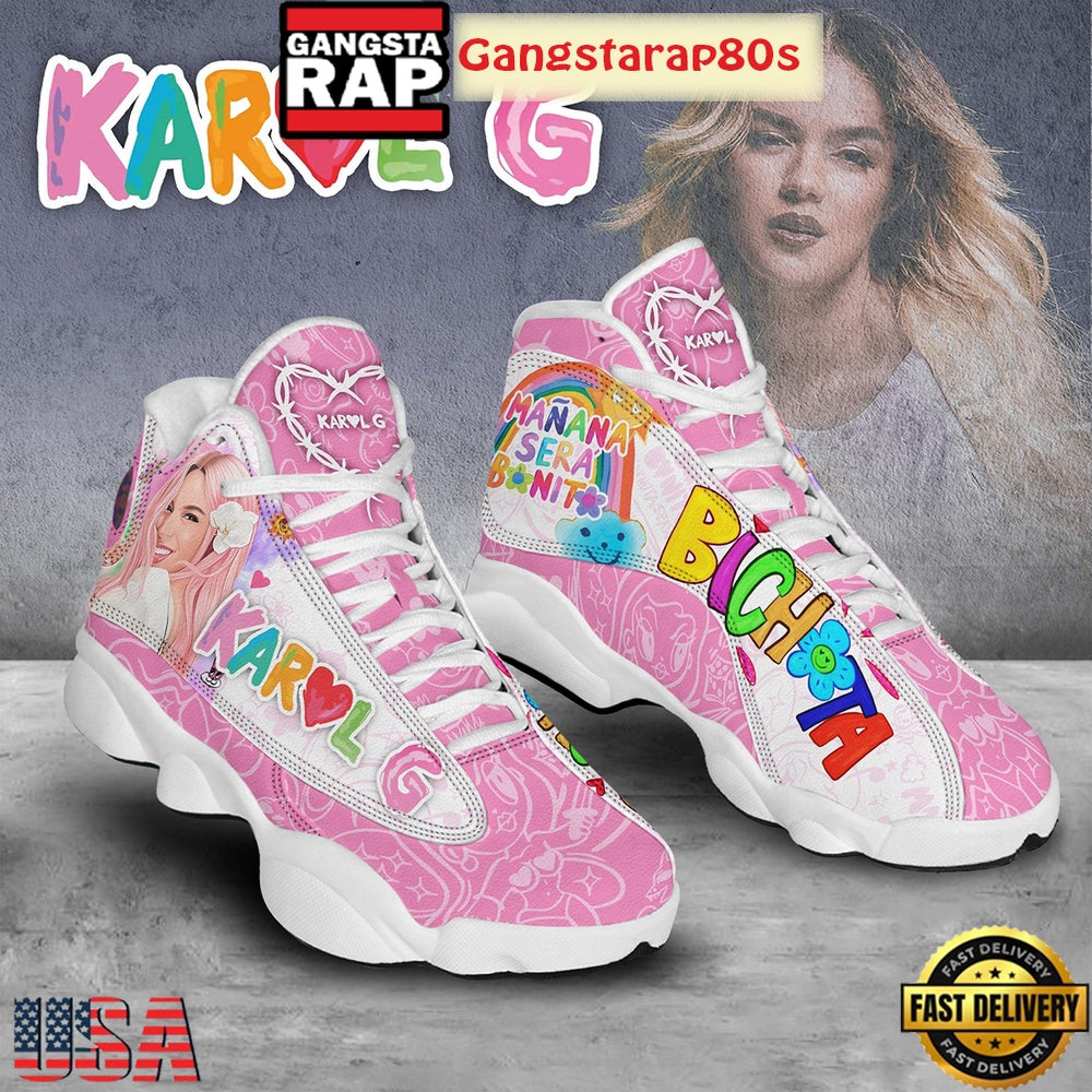 Bichota Karol G Manana Sera Bonito Fan Air Jordan 13 Shoes Running Sneakers