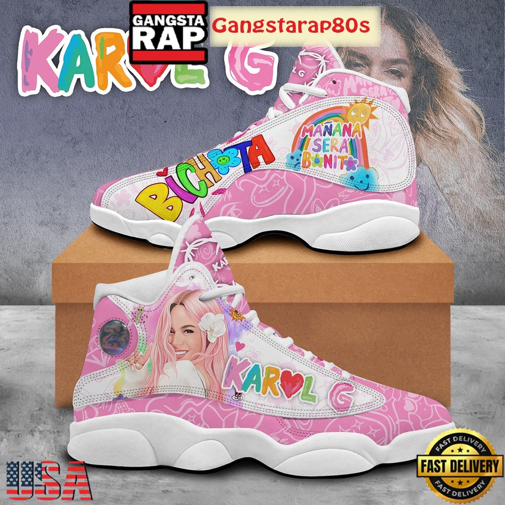Bichota Karol G Manana Sera Bonito Fan Air Jordan 13 Shoes Running Sneakers