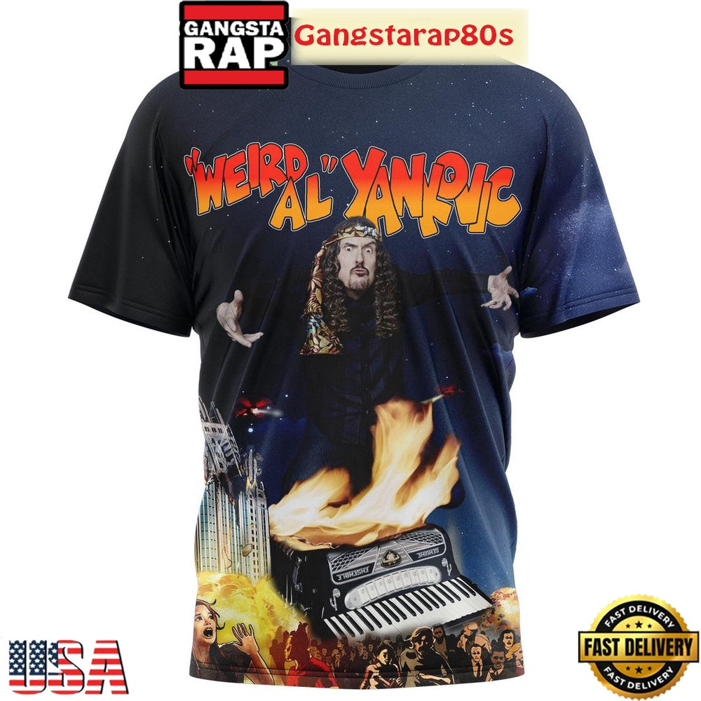 Bigger & Weirder Weird Al Yankovic Tour 2025 Shirt