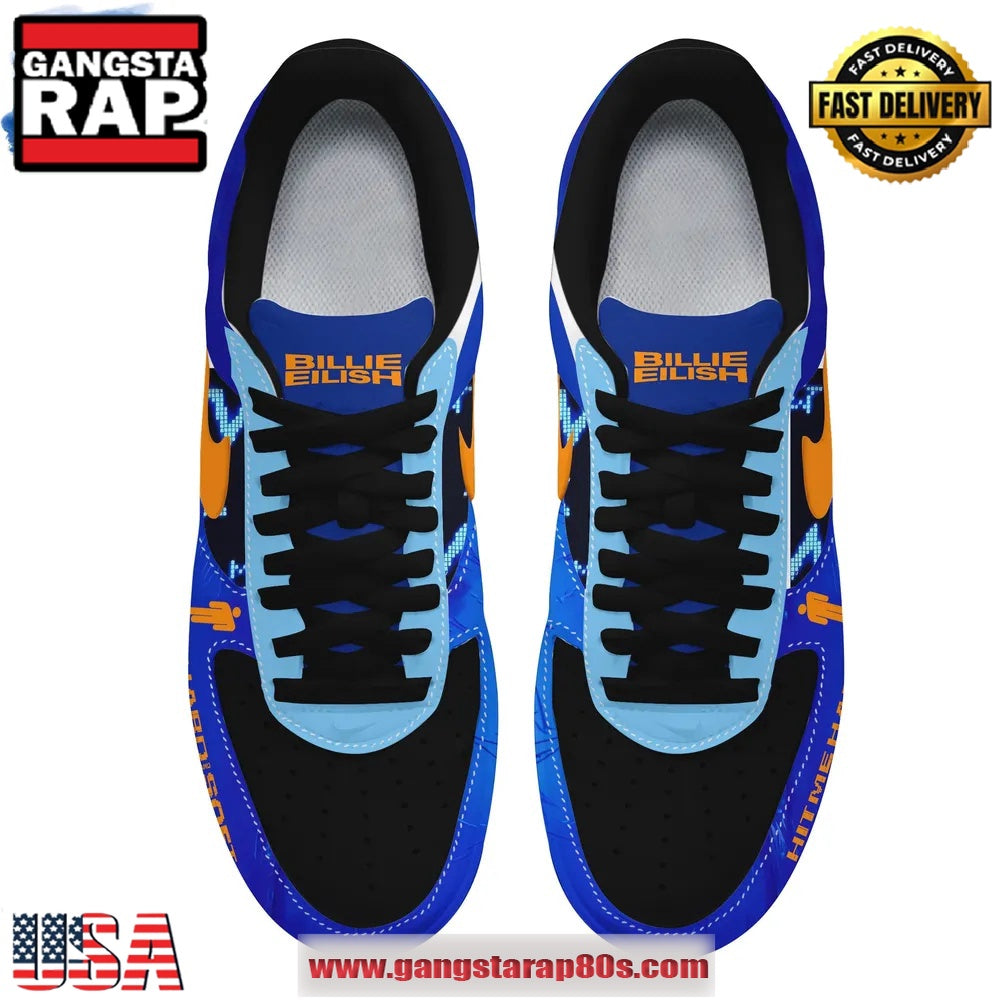 Billie Eilish Hit Me Hard And Soft Air Force 1 Running Sneakers Shoes