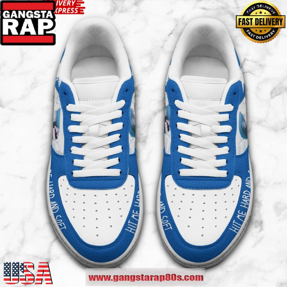 Billie Eilish Hit Me Hard And Soft Air Force 1 Running Sneakers Shoes