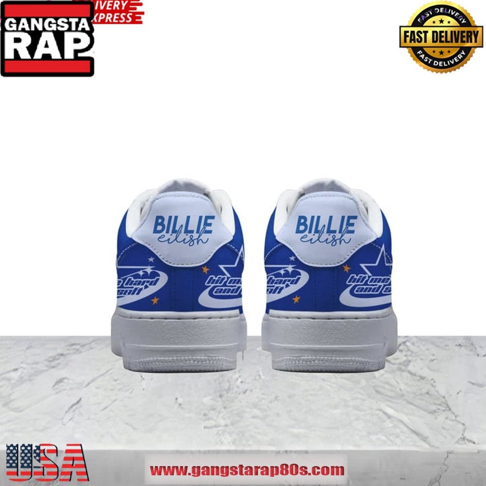 Billie Eilish Hit Me Hard and Soft Special Edition Air Force 1 Sneakers Shoes