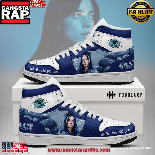 Billie Eilish “Hit Me Hard” Limited Edition Air Jordan 1 Sneakers Shoes