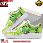 Billie Eilish Neon Vibes Limited Edition Air Force 1 Running Sneakers Shoes