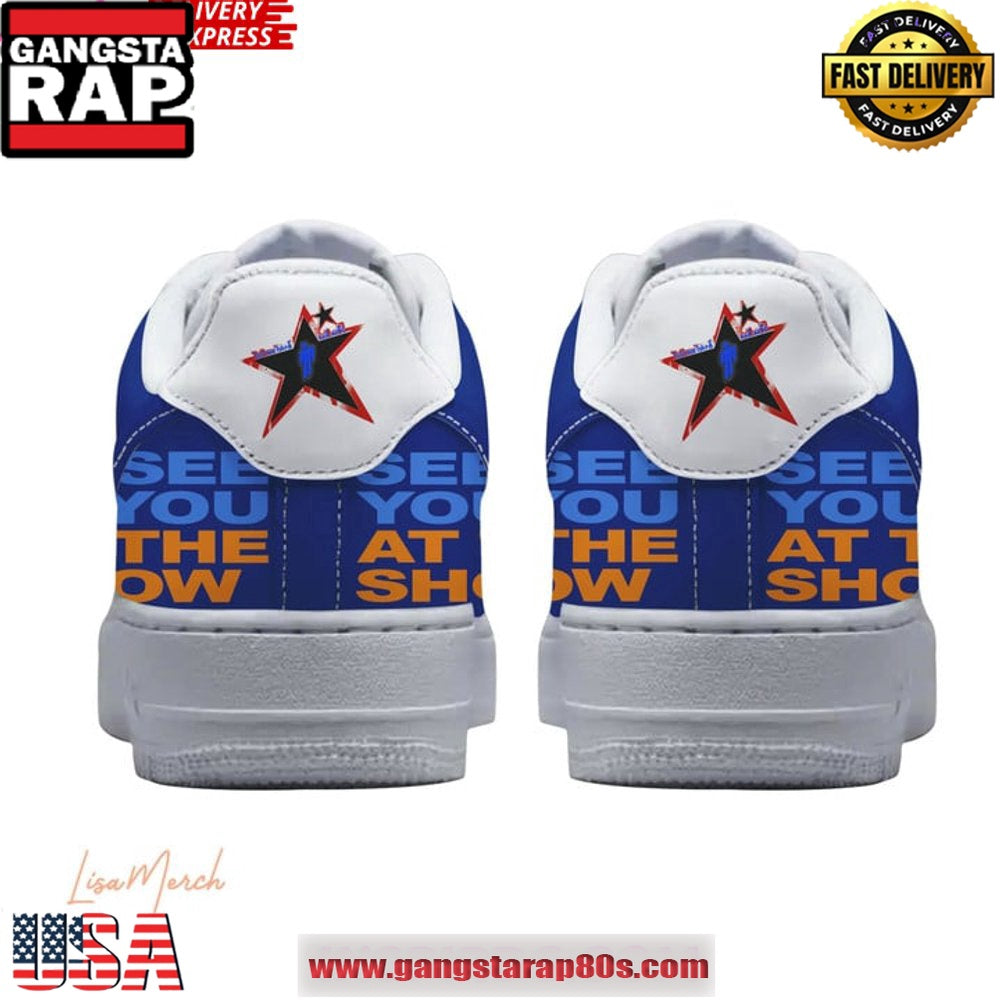 Billie Eilish See You at the Show Air Force 1 Running Sneakers Shoes