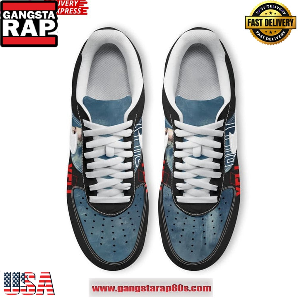 Billy Idol Rebel Yell Limited Edition Air Force 1 Sneakers Shoes