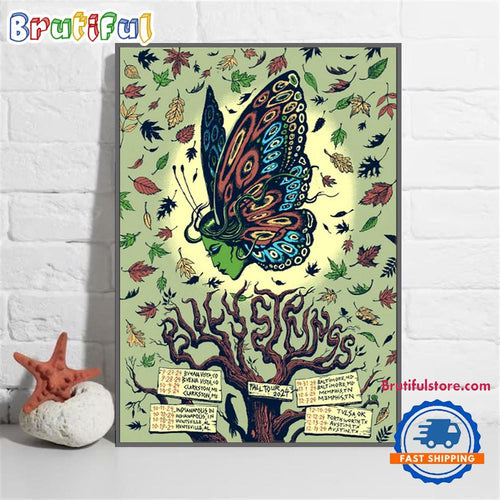 Billy Strings 2024 Fall Tour Wall Art Poster Canvas