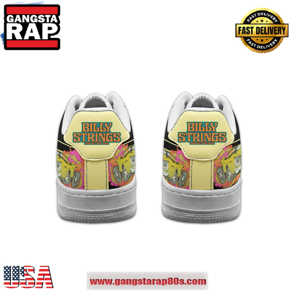 Billy Strings Spring Tour 2025 Air Force 1 Running Sneakers Shoes