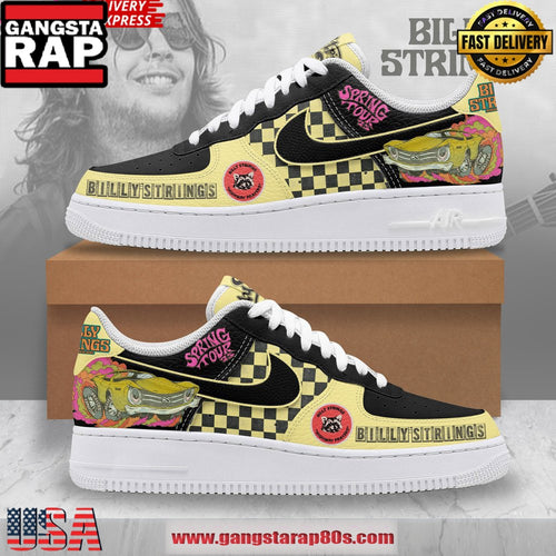 Billy Strings Spring Tour 2025 Air Force 1 Running Sneakers Shoes