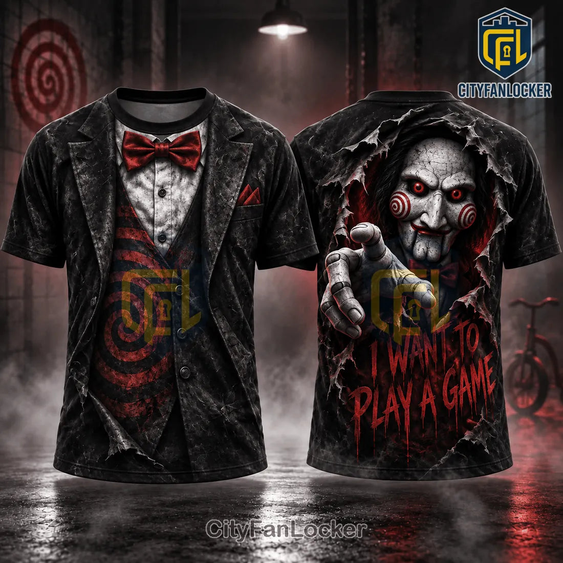 Billy The Puppet I Want To Play A Game Shirt
