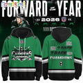 Binghamton Black Bears 2026 FPHL Champions Three-Peat Design Hoodie T-Shirt