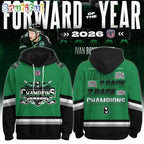 Binghamton Black Bears 2026 FPHL Champions Three-Peat Design Hoodie T-Shirt
