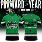 Binghamton Black Bears 2026 FPHL Champions Three-Peat Design Hoodie T-Shirt