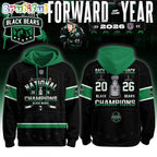 Binghamton Black Bears 2026 FPHL Champions Three-Peat Limited Edition Hoodie T-Shirt