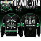 Binghamton Black Bears 2026 FPHL Champions Three-Peat Limited Edition Hoodie T-Shirt