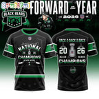 Binghamton Black Bears 2026 FPHL Champions Three-Peat Limited Edition Hoodie T-Shirt