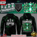 Binghamton Black Bears Commissionners Cup 2026 Champions Locker Room Trophy Unisex Hoodie