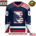 Binghamton Black Bears Military Day 2025 Custom Hockey Jersey