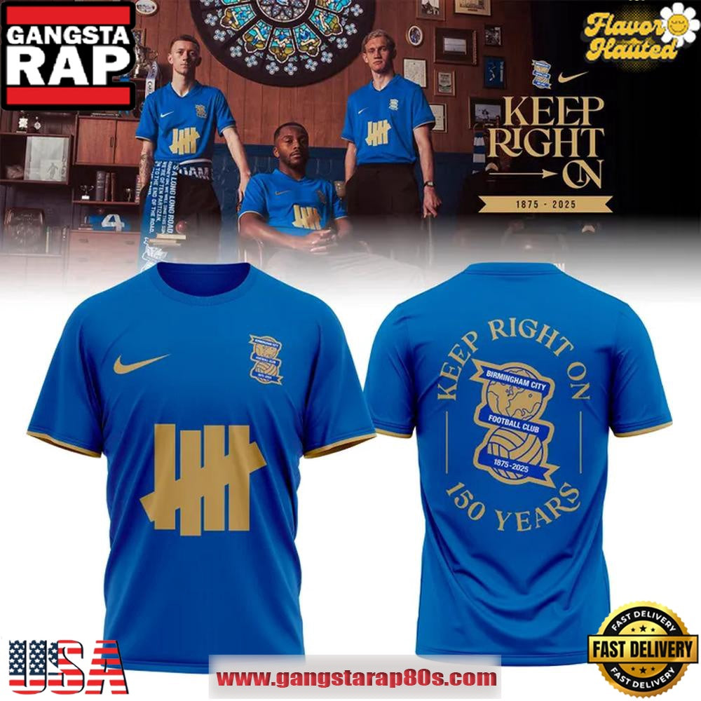 Birmingham City 25-26 150-Year Anniversary Special 3D T Shirt