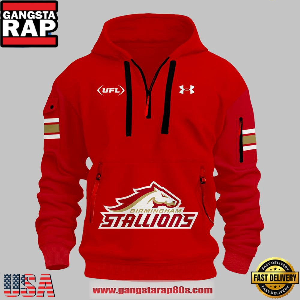 Birmingham Stallions 2025 Special Edition Quarter Unisex Zip Hoodie