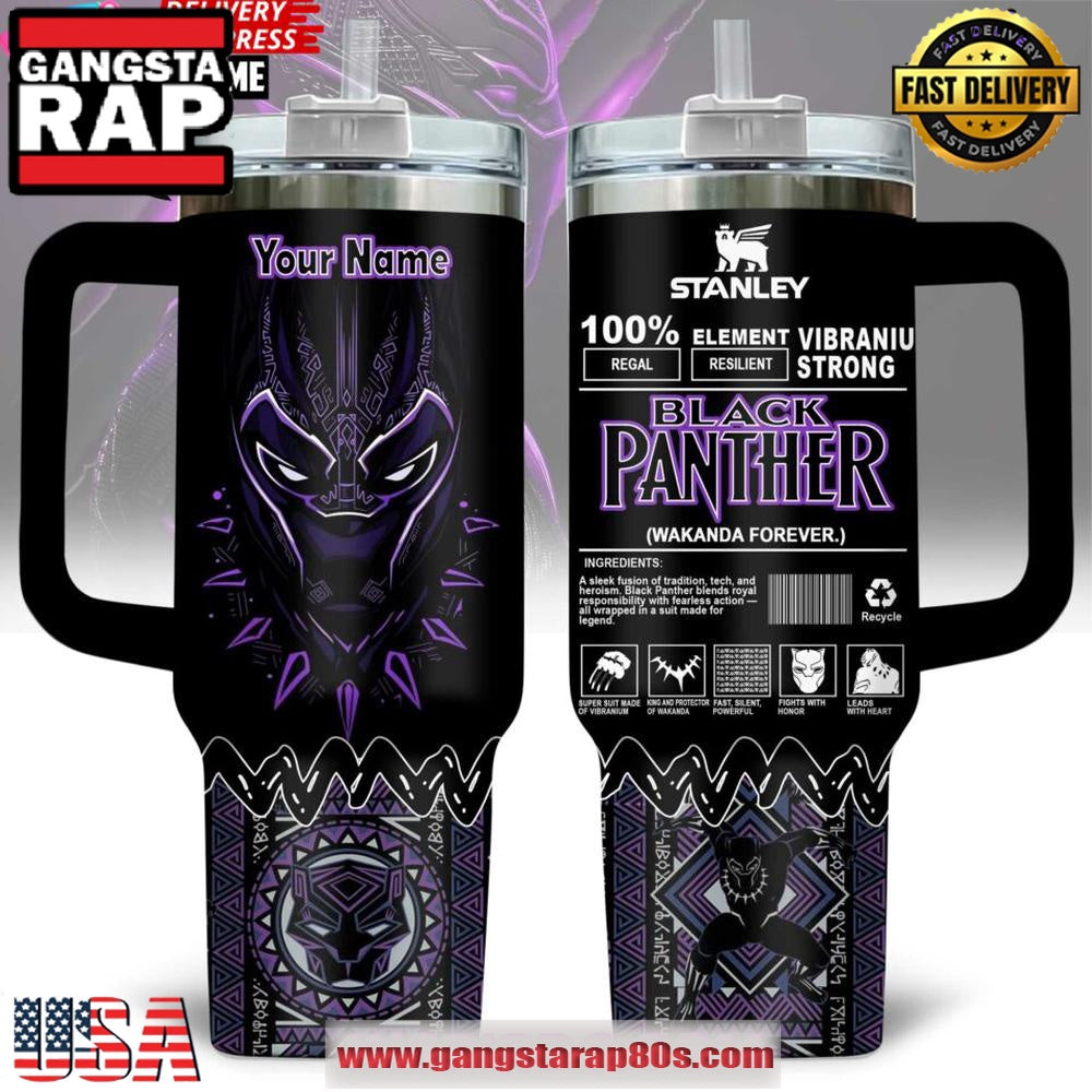 Black Panther x Stanley Limited Edition Tumbler Cup 40oz