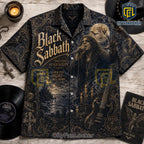 Black Sabbath Heavy Metal Dark Motif Hawaiian Shirt