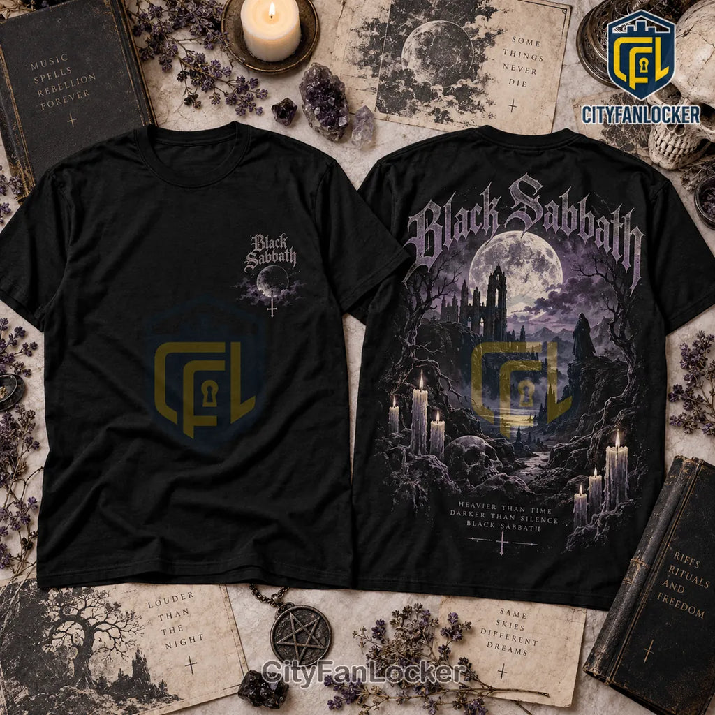Black Sabbath Heavy Metal Logo Shirt