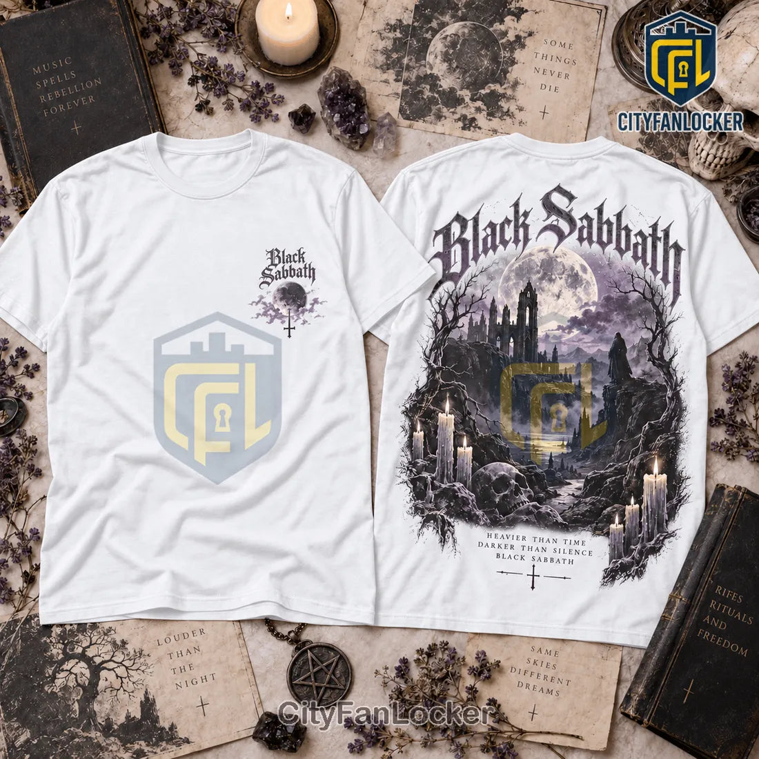 Black Sabbath Heavy Metal Logo Shirt