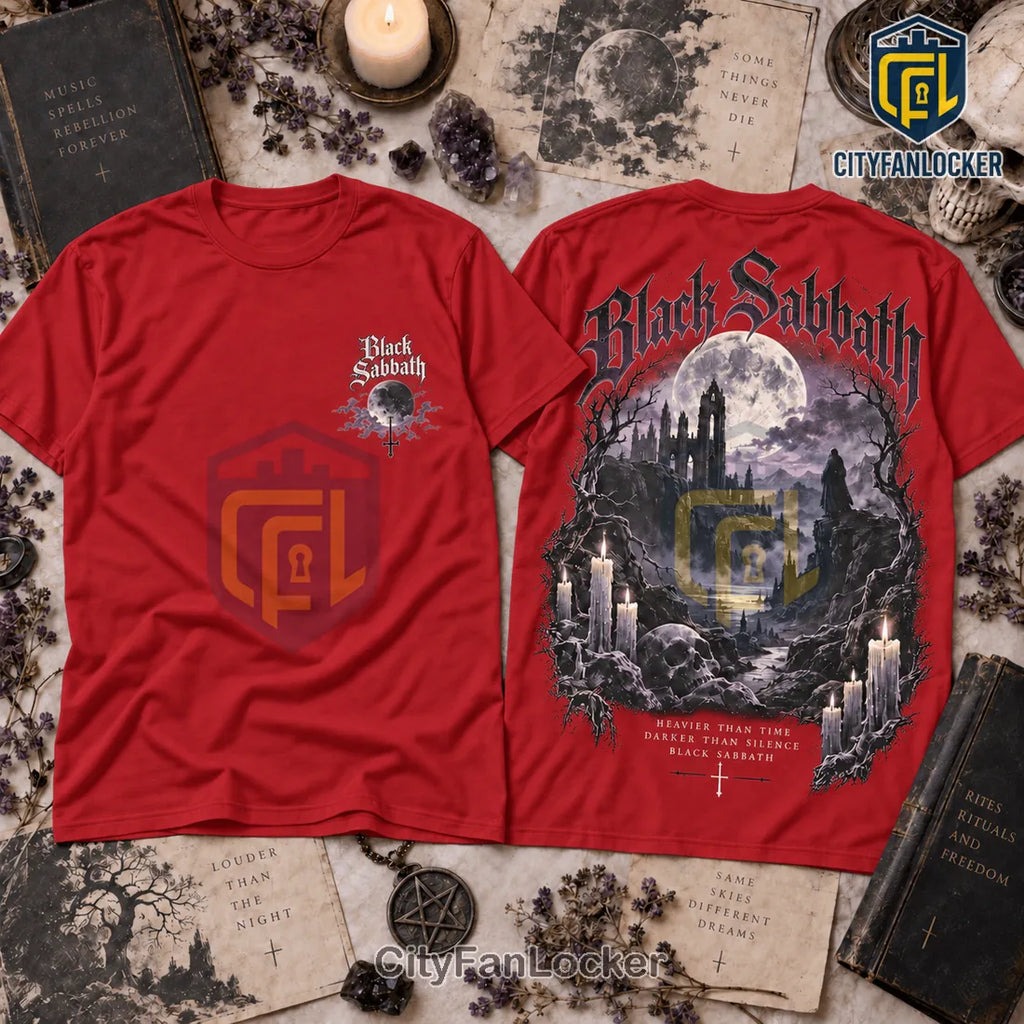 Black Sabbath Heavy Metal Logo Shirt
