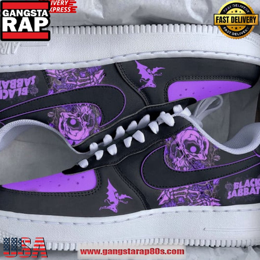 Black Sabbath Limited Edition Air Force 1 Sneaker Sneakers Shoes
