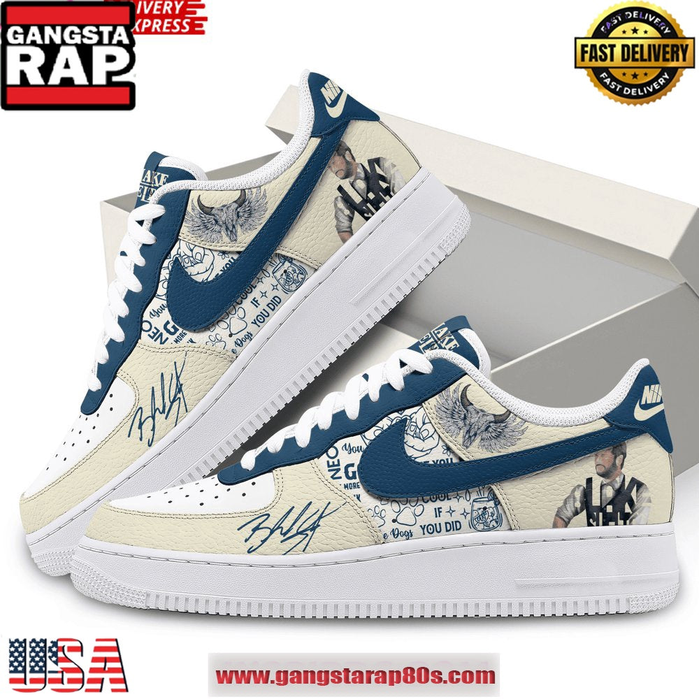 Blake Shelton Limited Edition Air Force 1 Running Sneakers Shoes